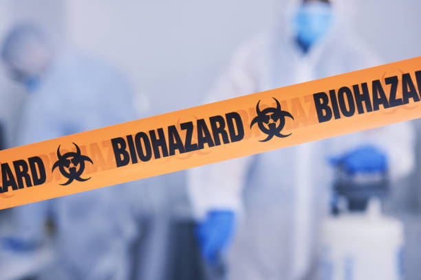 Professional Biohazard technician working in Converse, IN